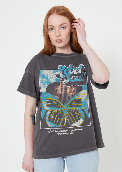 Rebel Soul Butterfly T-Shirt