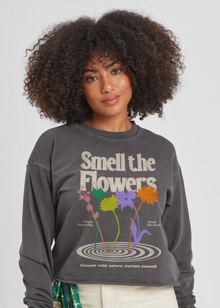 Smell the Flowers Crewneck