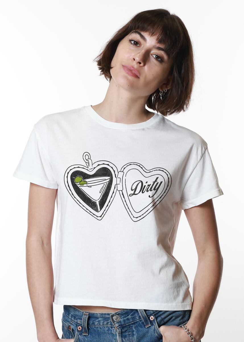 Dirty Martini Locket Graphic Tee