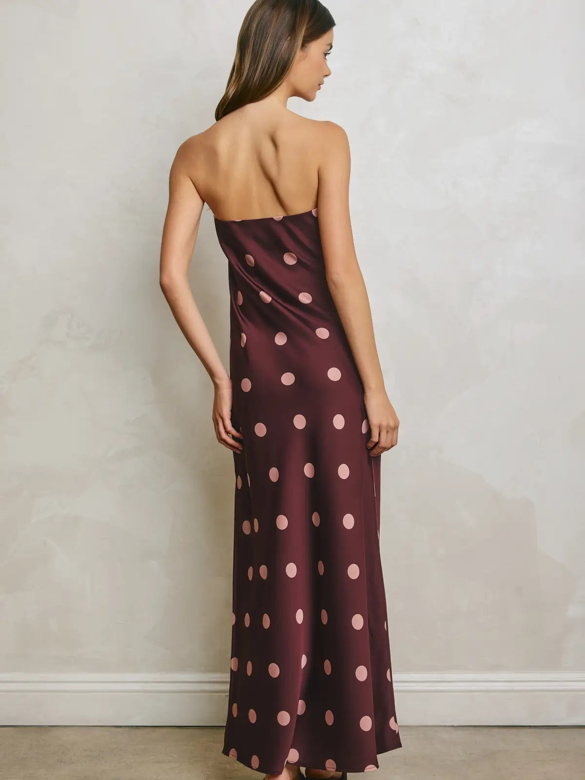 Wine Country Strapless Dress