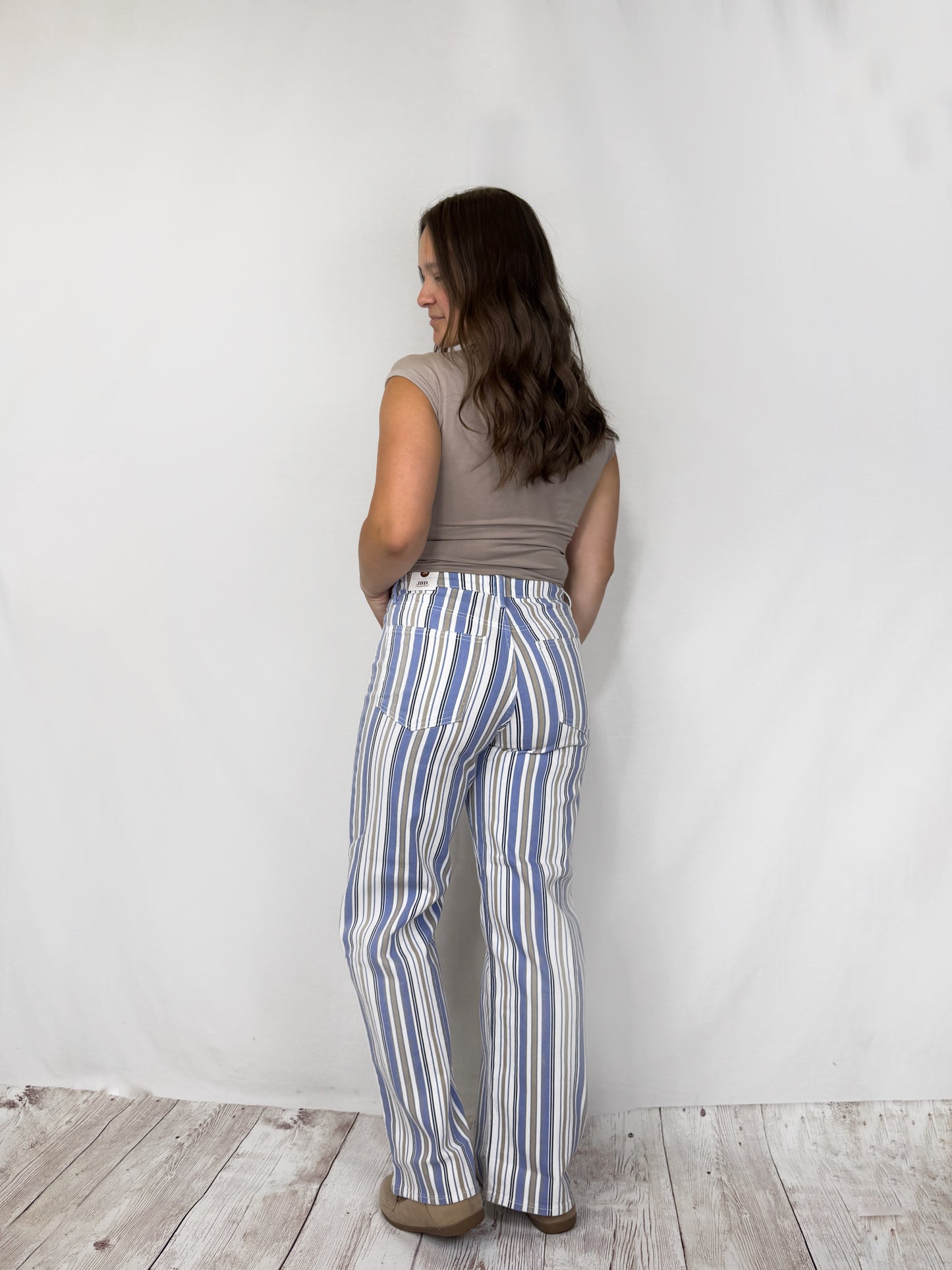 Malia Vintage Stripe Jeans