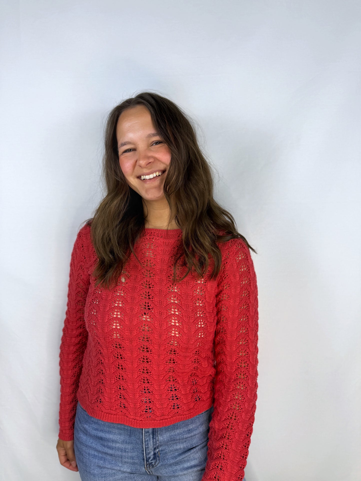 Solstice Open Knit Sweater