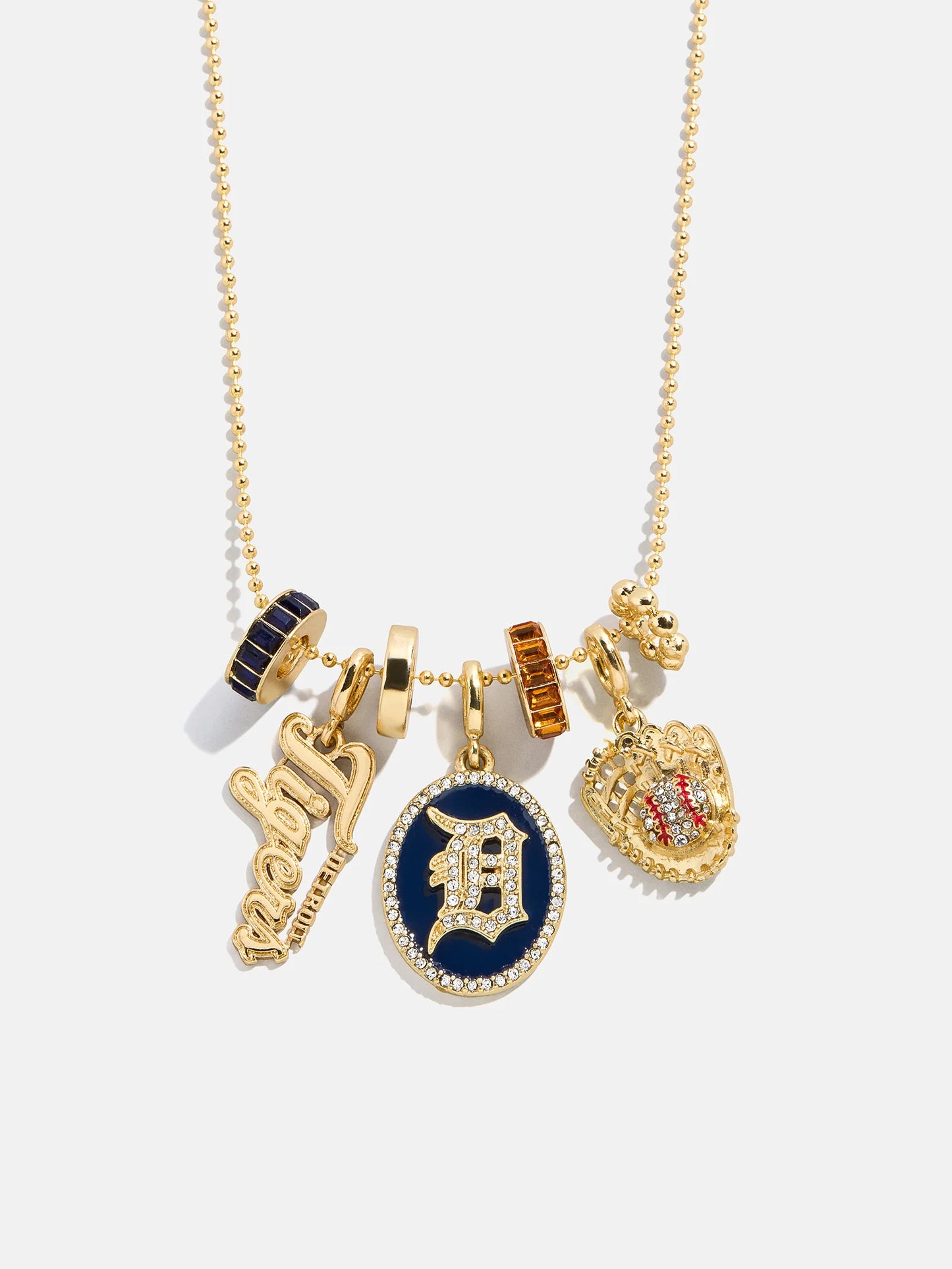 Detroit Tigers Charm Necklace
