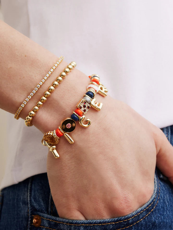 Detroit Tigers Motif Bracelet