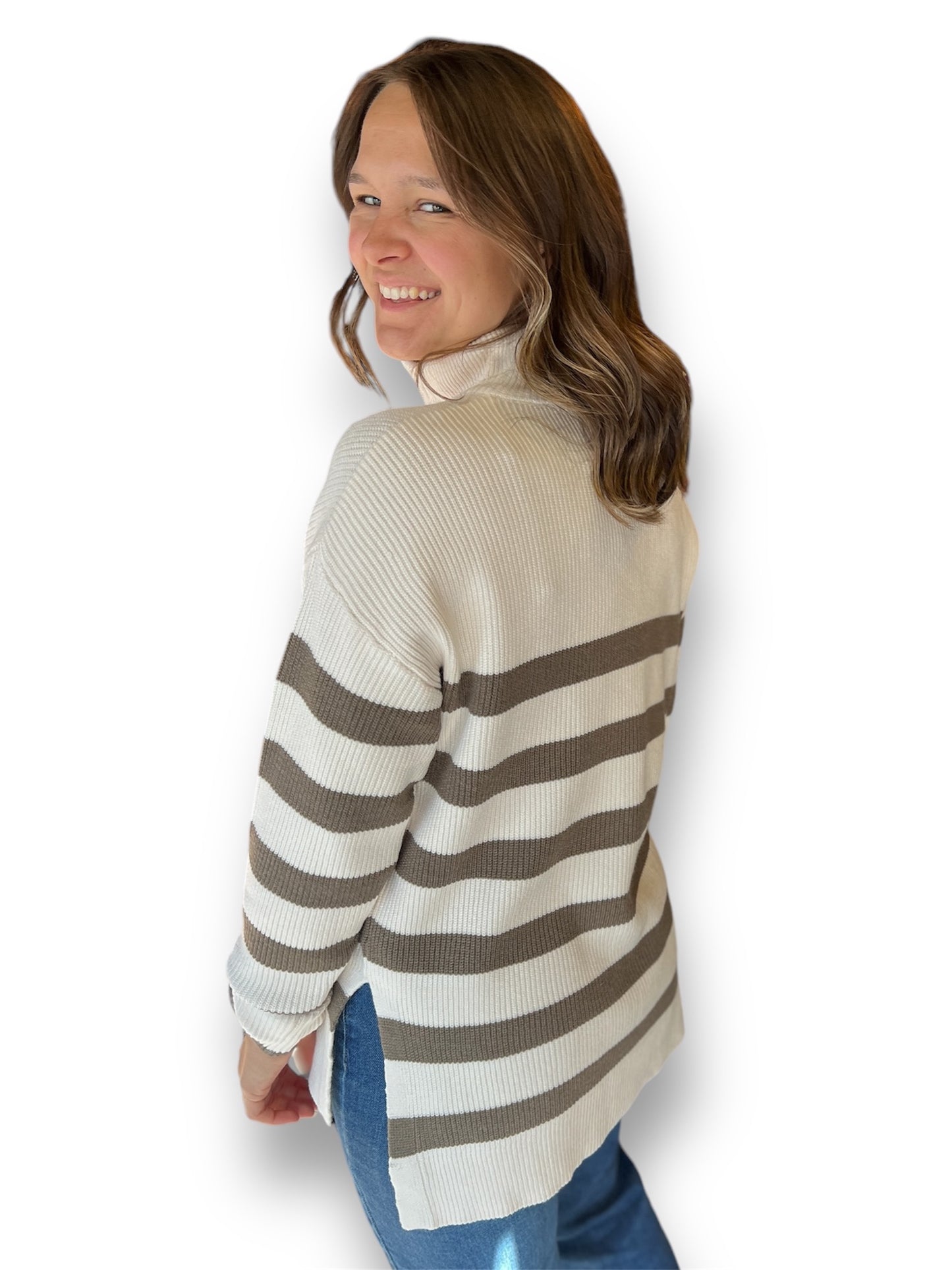 The Rachel Quarter Zip Sweater