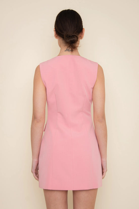 Classic Chic Sleeveless Mini Dress