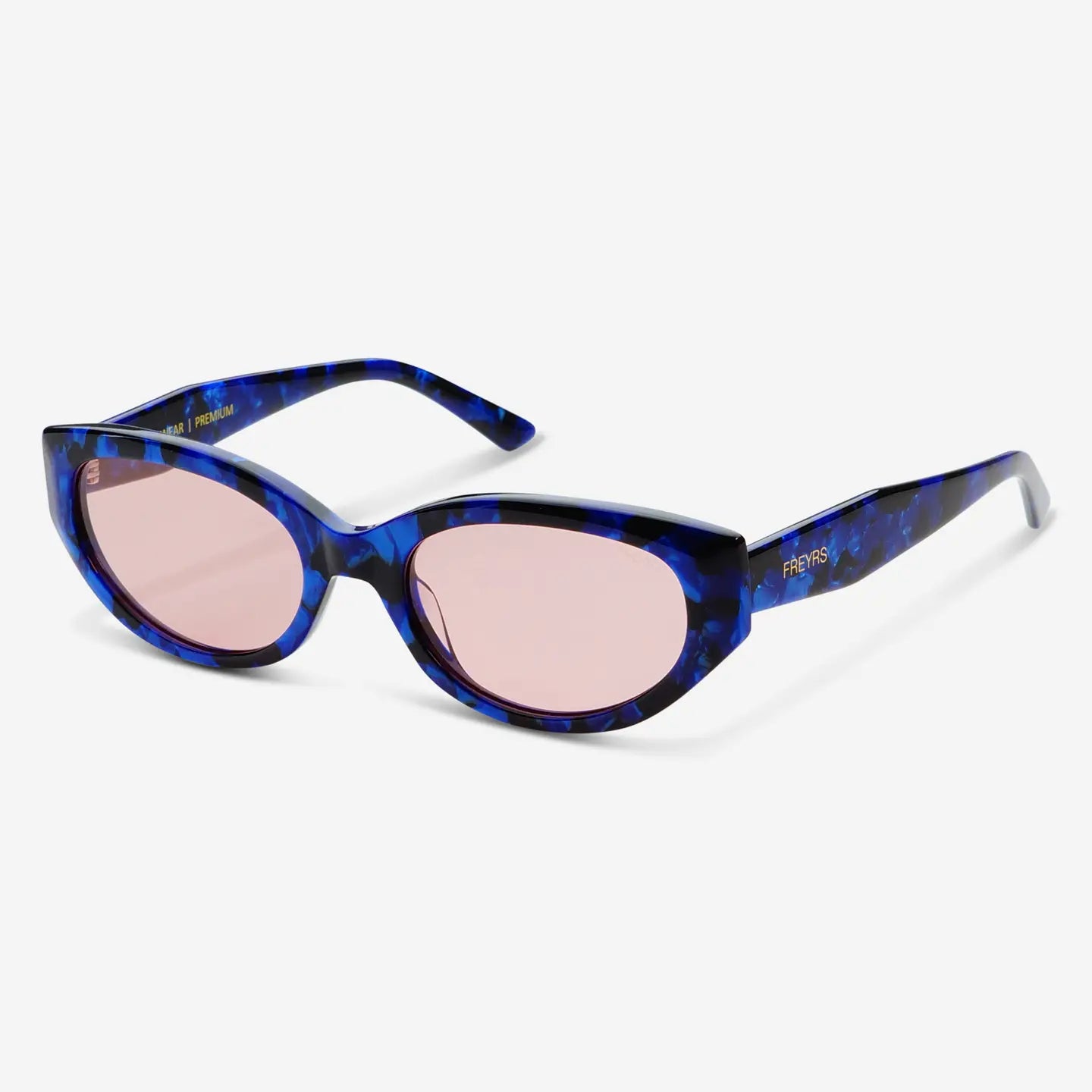 Ameli Acetate Cat-Eye Sunglasses Blue
