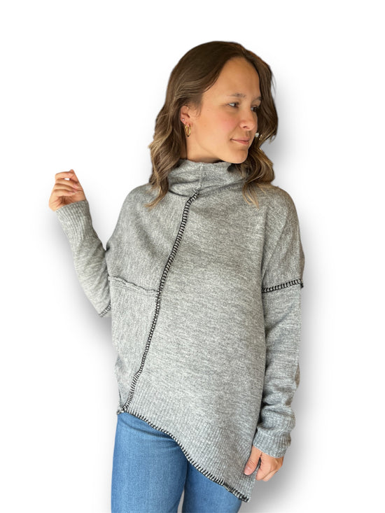 Fireside Asymmetric Sweater