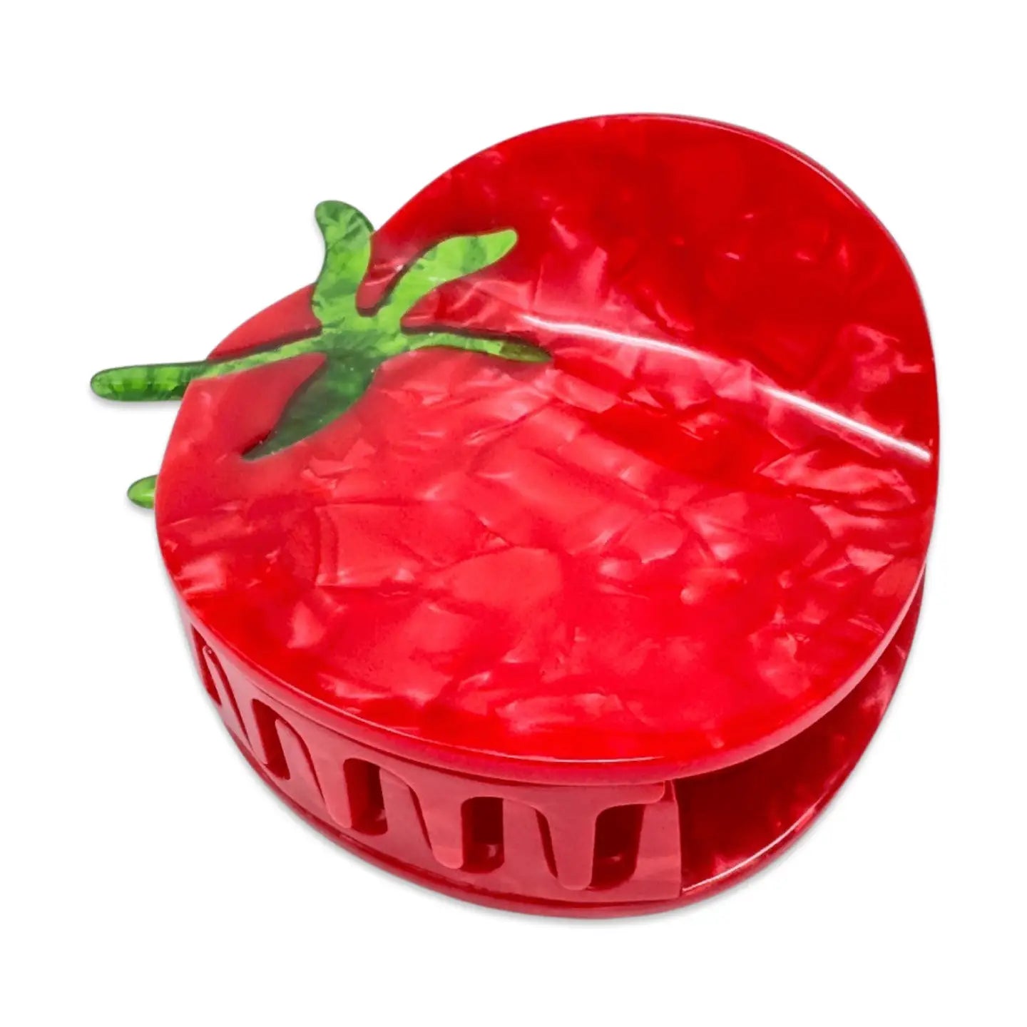 Tomato Hair Claw Clip