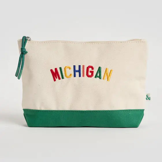 Michigan Icons Pouch