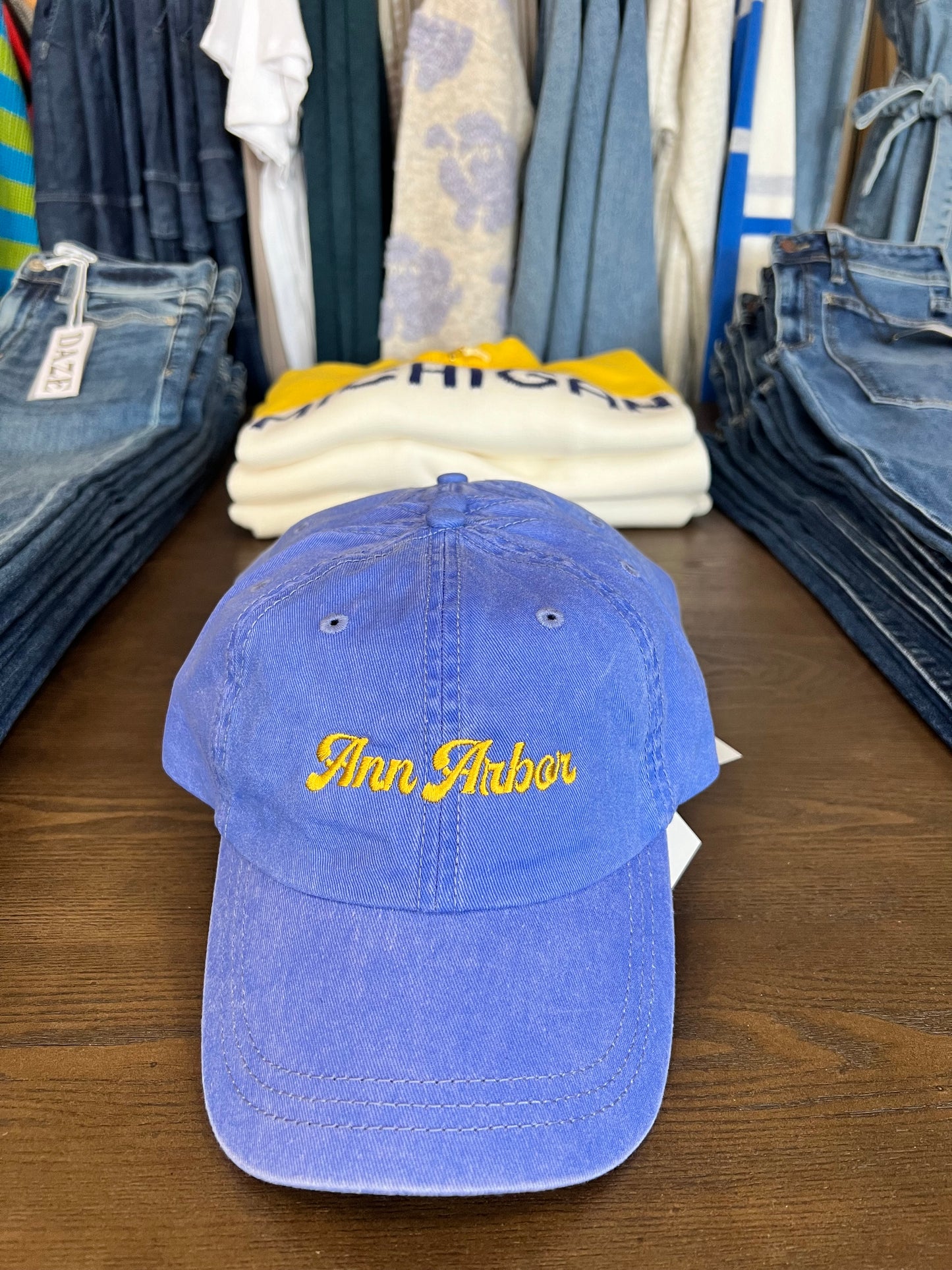 Ann Arbor Embroidered Hat