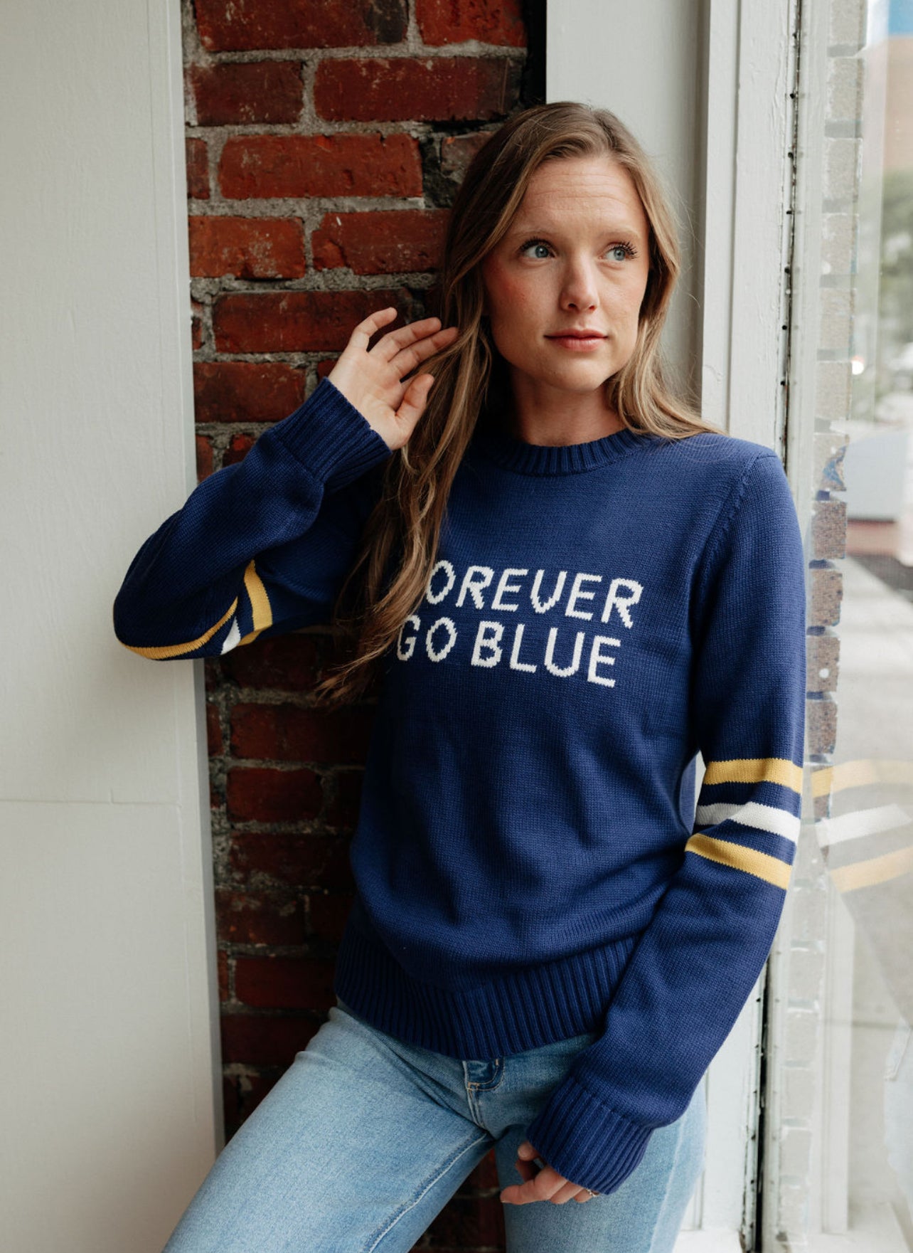 Forever Go Blue Sweater