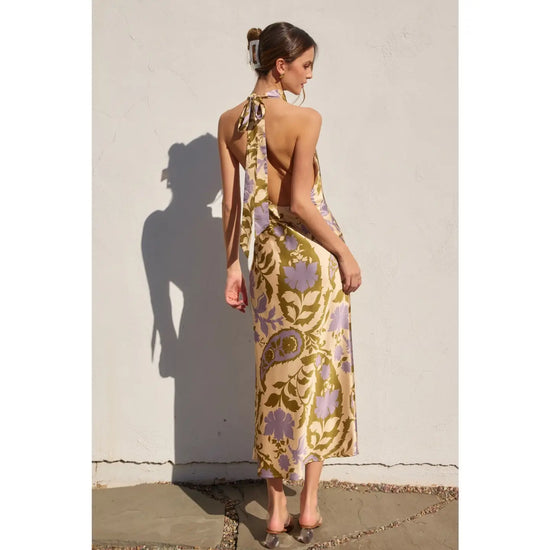 Hopeless Romantic Halter Maxi Dress