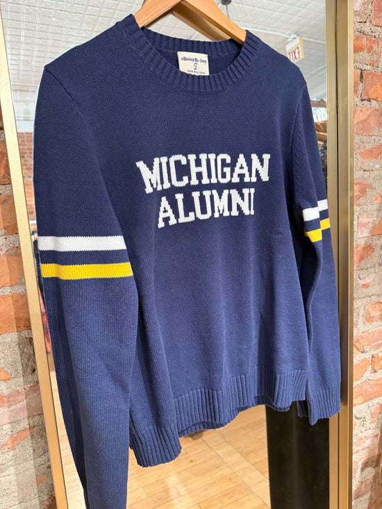 Michigan Alumni Block Sweater