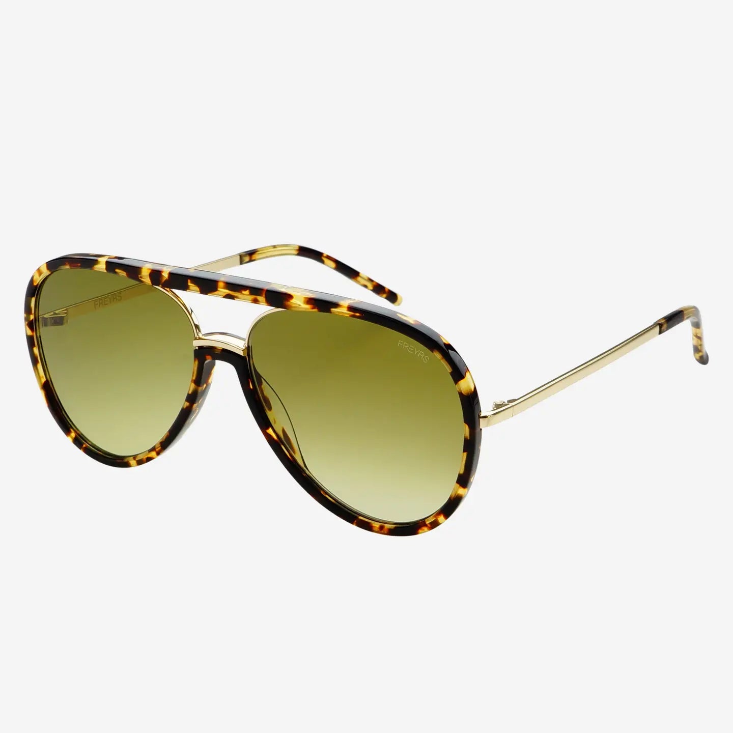 Shay Sunglasses Tortoise/Light Green