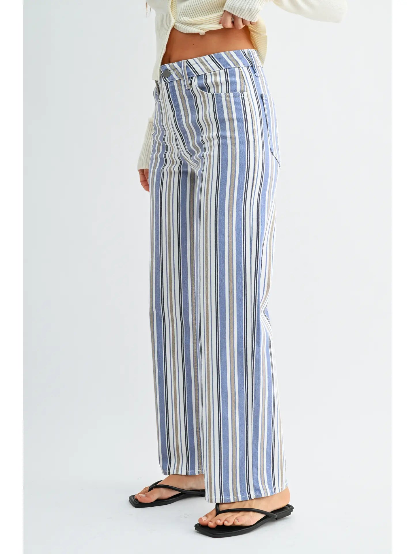 Malia Vintage Stripe Jeans