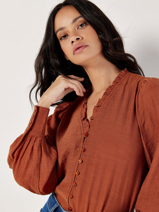 Pumpkin Spice Blouse