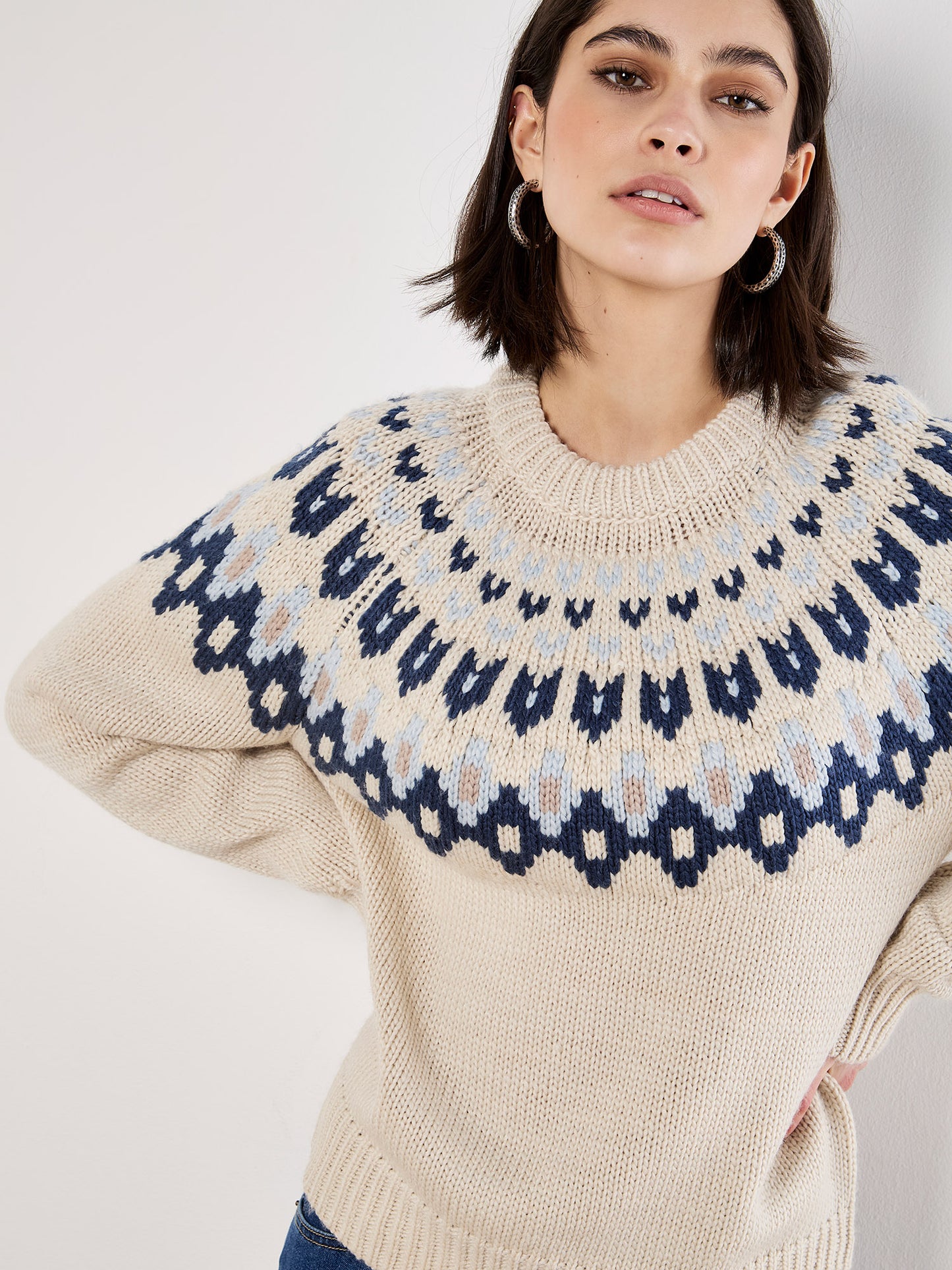 Easy Isle Sweater Stone