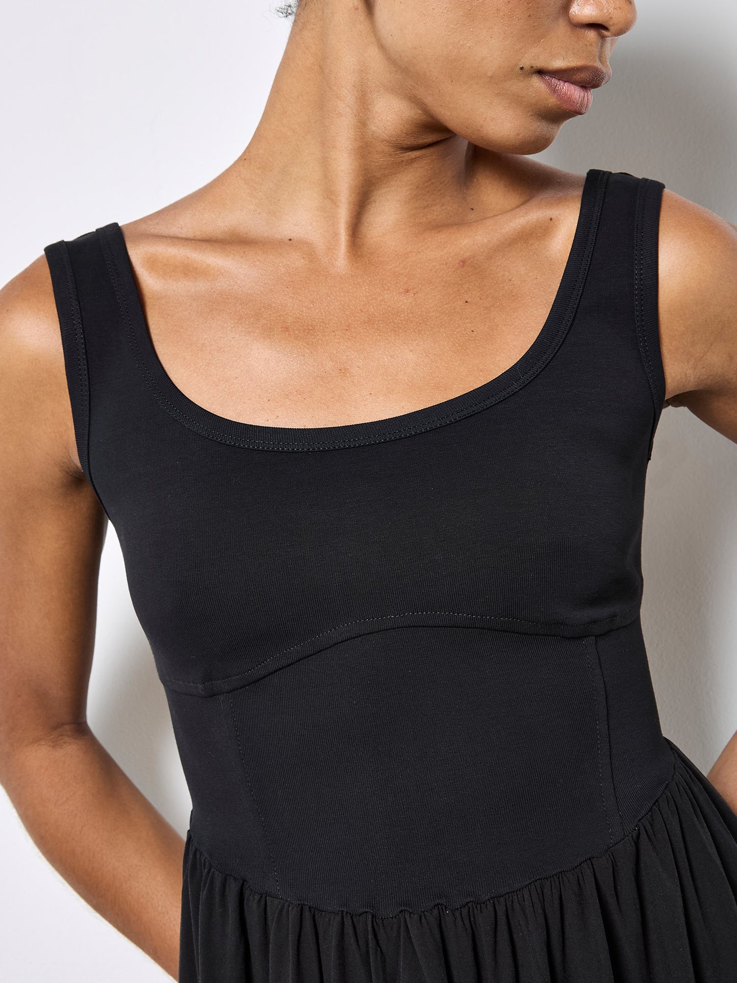 Clara Corset Midi Dress