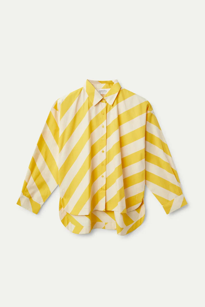 Sunny Stripes Poplin Blouse
