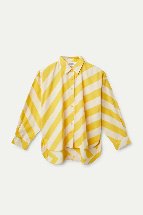 Sunny Stripes Poplin Blouse