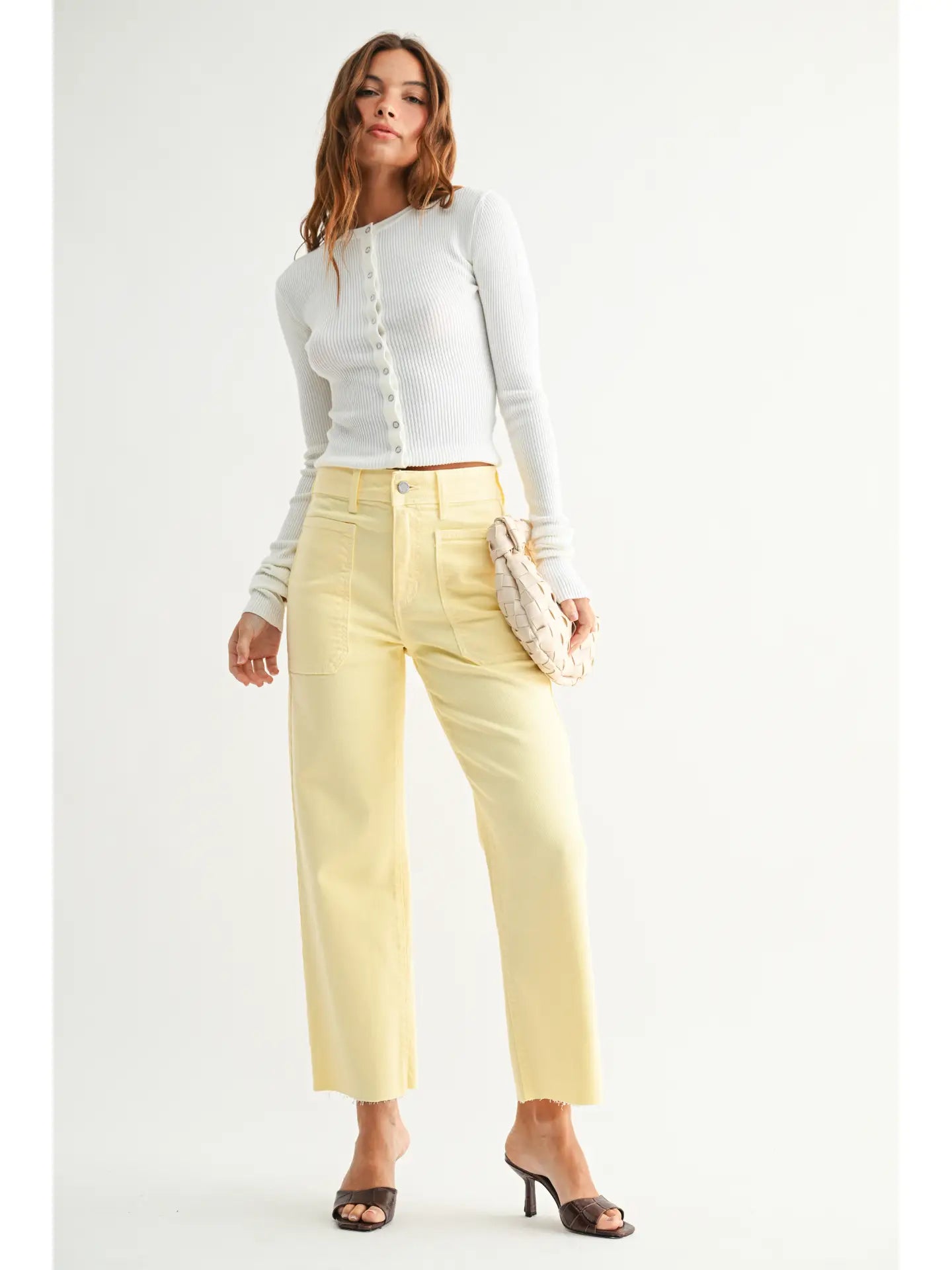 Seeing Sunshine Wide Leg Jeans