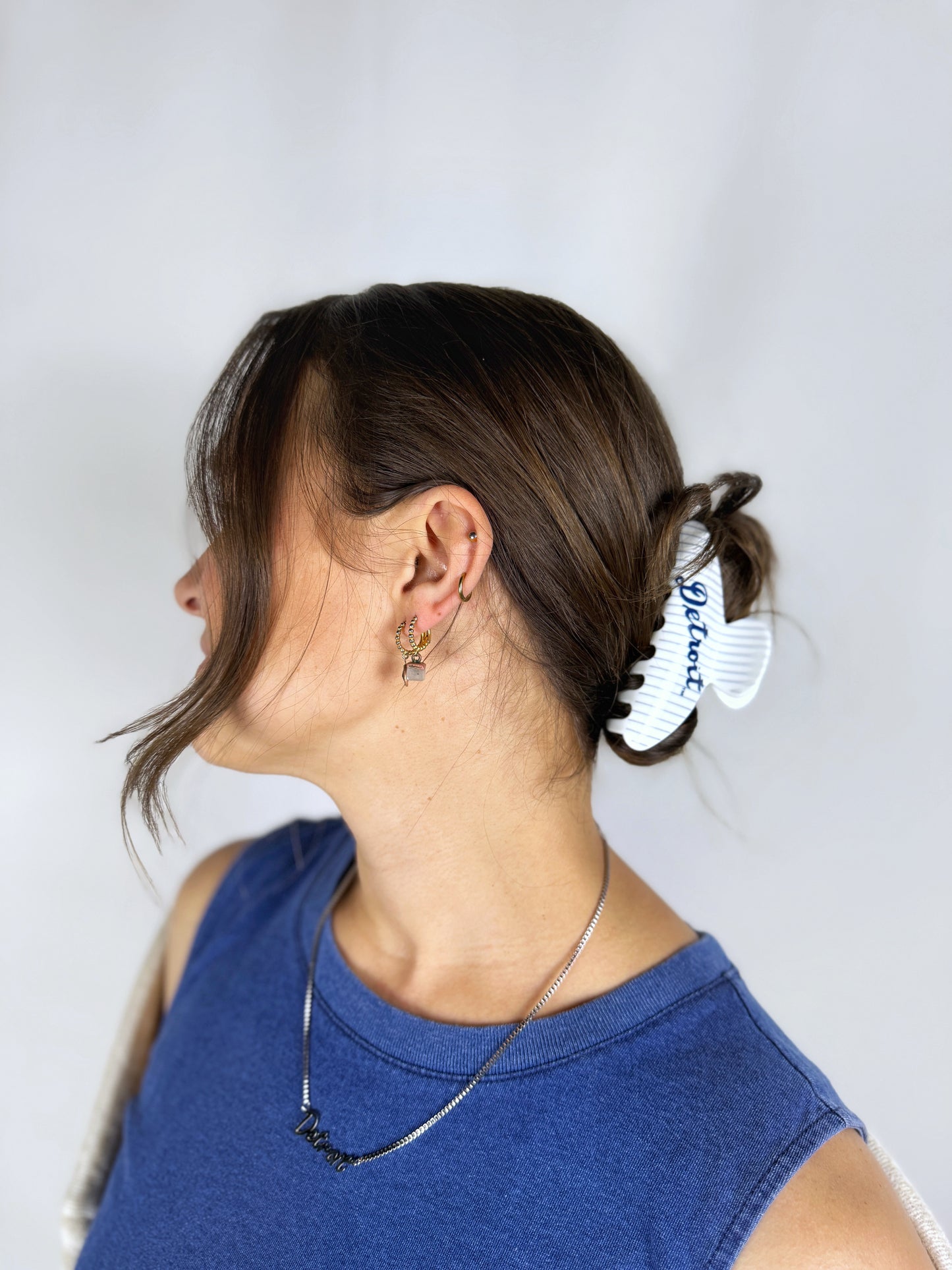 Detroit Tigers Hair Clip