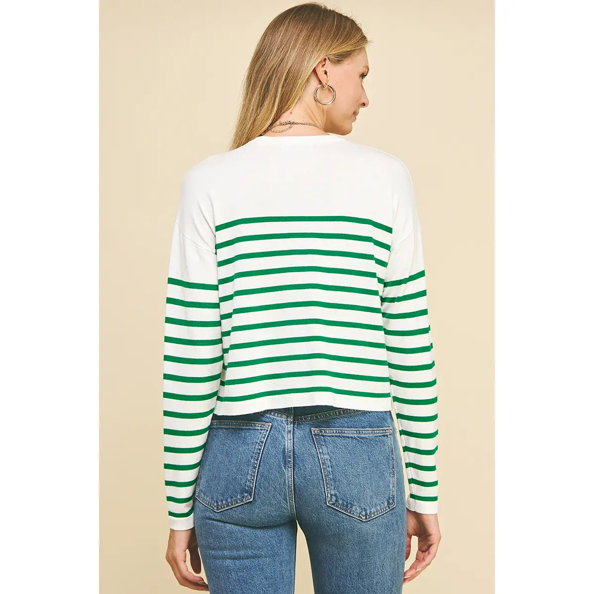 Striped with Envy Sweater