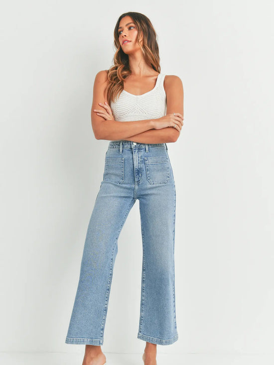 Julianna Patch Pocket Jeans