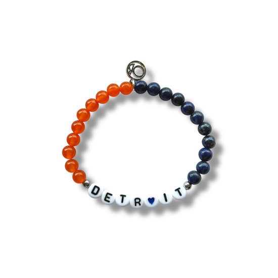 OB Detroit Blue/Orange Bracelet