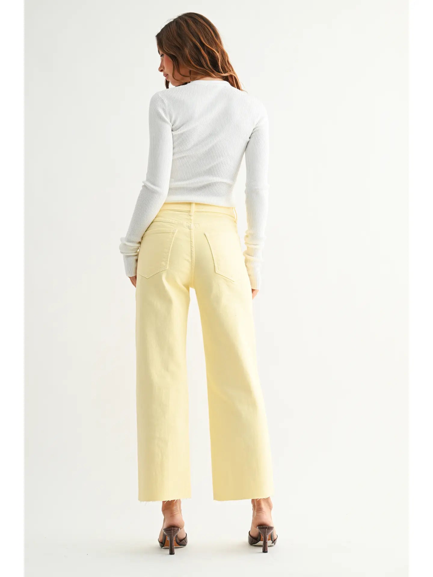 Seeing Sunshine Wide Leg Jeans