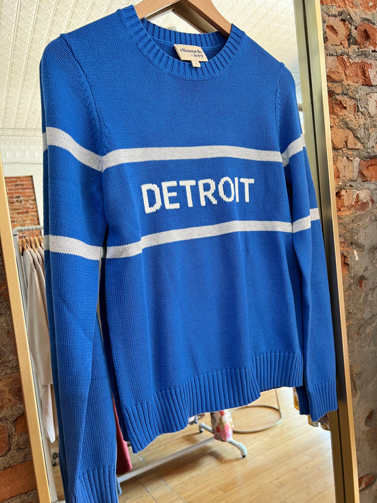 Detroit Stripes Crewneck Sweater