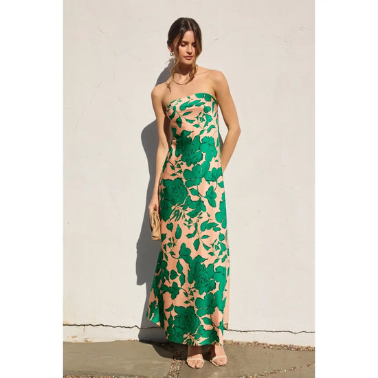 Summer Dreams Strapless Maxi Dress