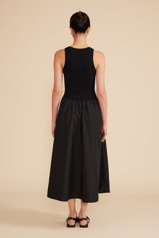 Marlena Mixed Media Dress