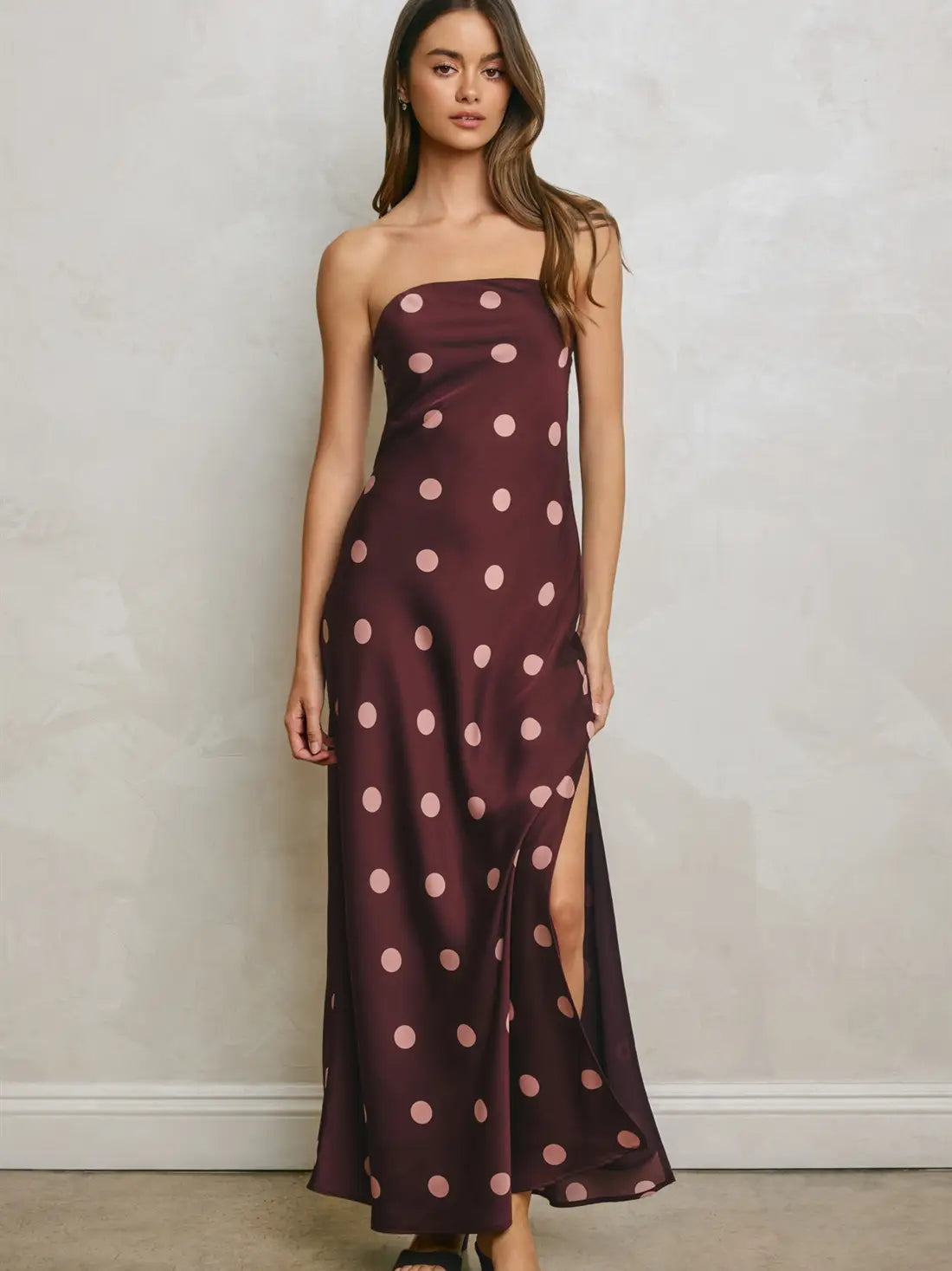 Wine Country Strapless Dress