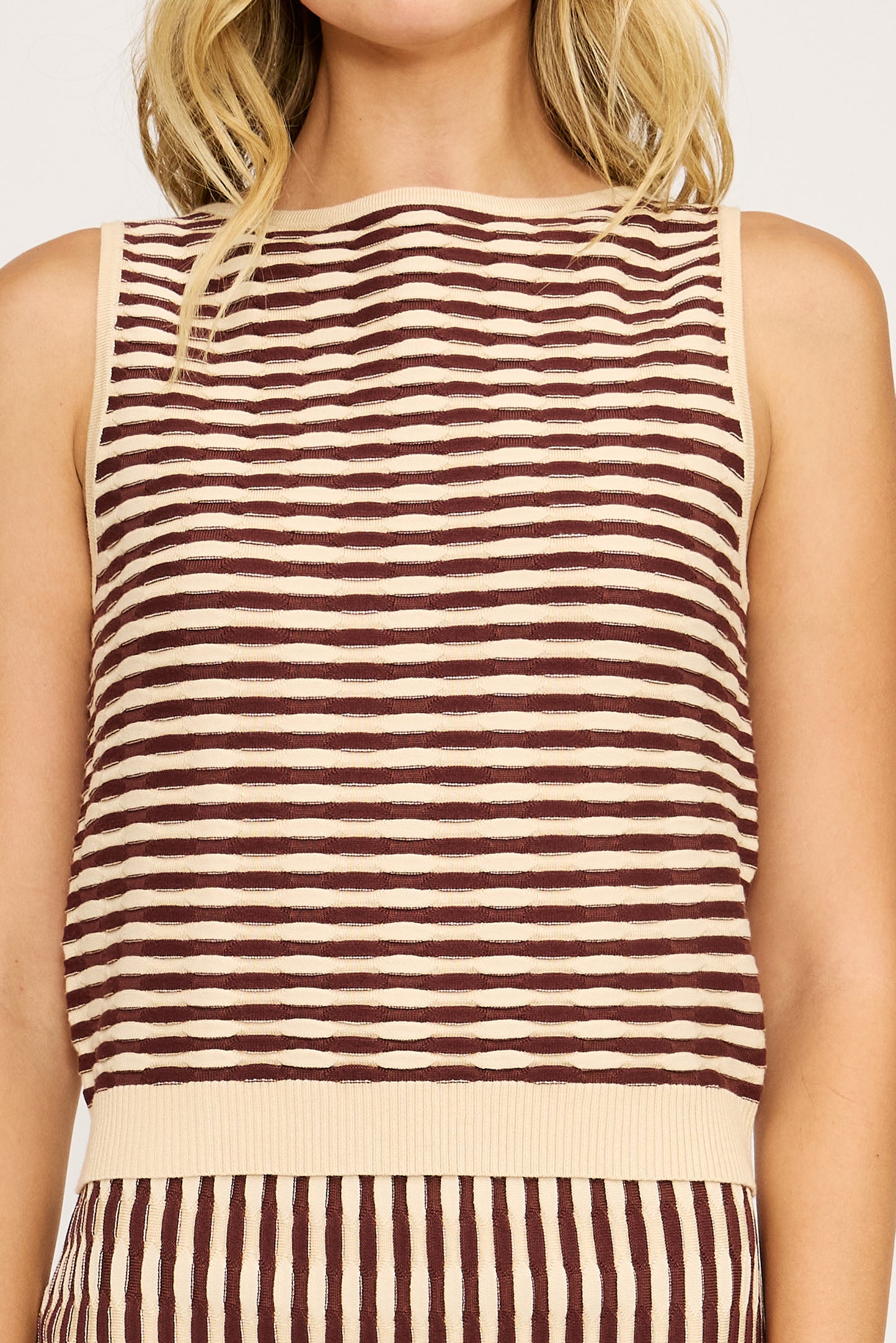 Julie Boatneck Knit Top