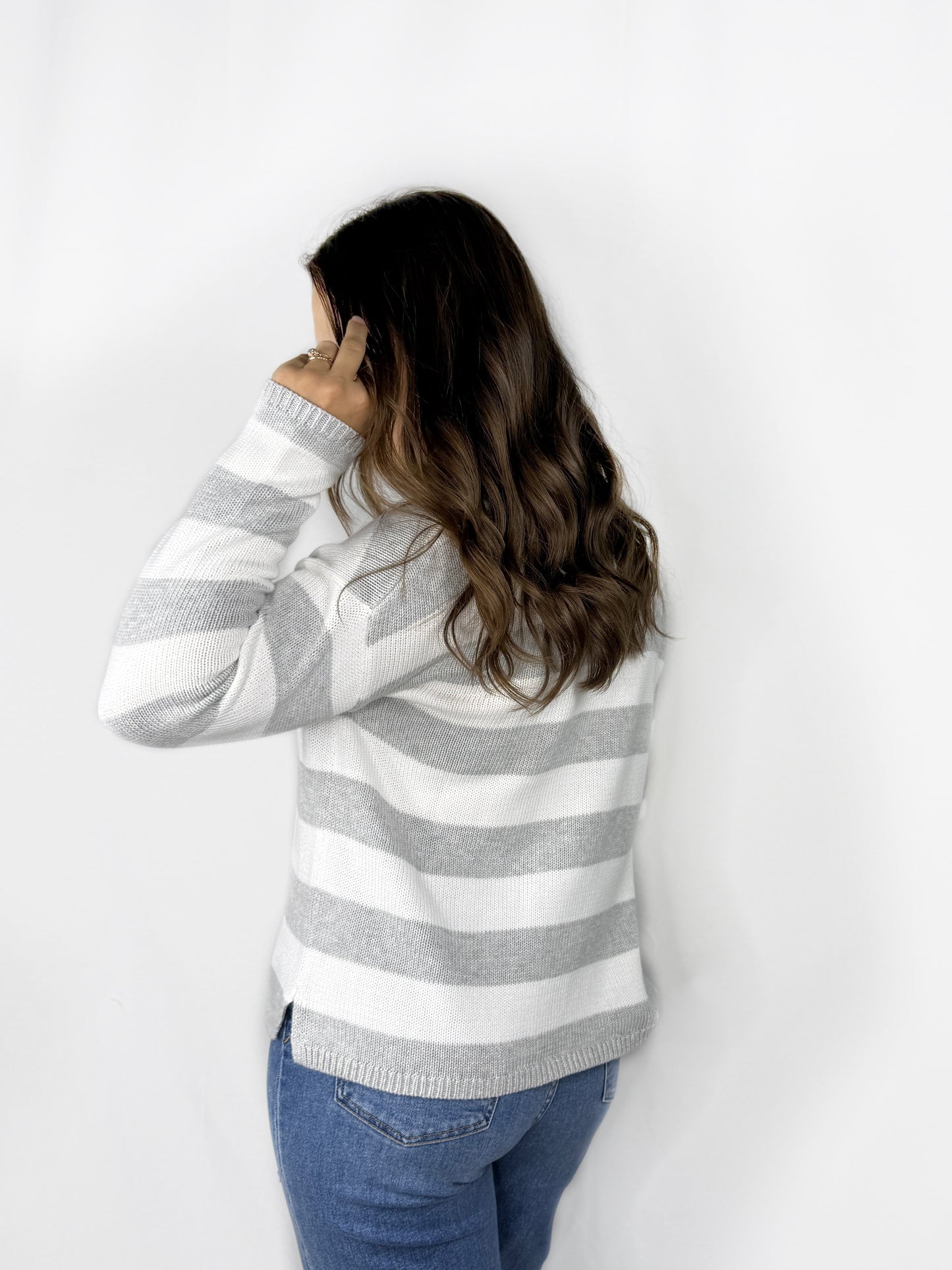 Detroit Striped Sweater