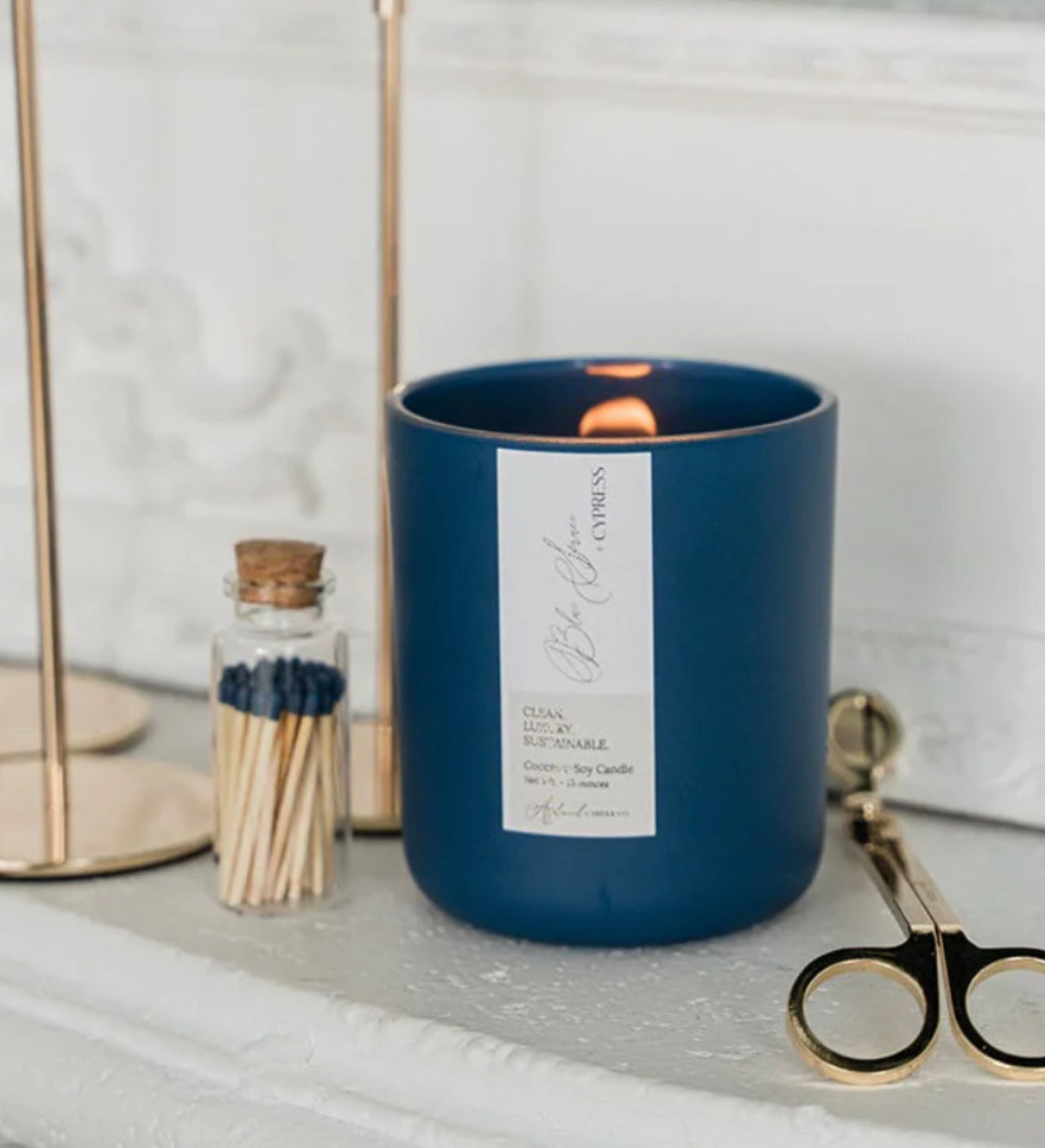 Blue Spruce and Cypress Candle