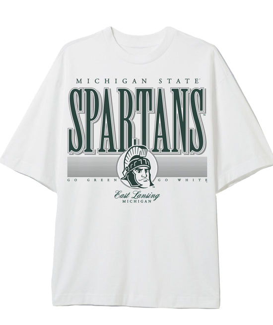 MSU Graphic Tee White