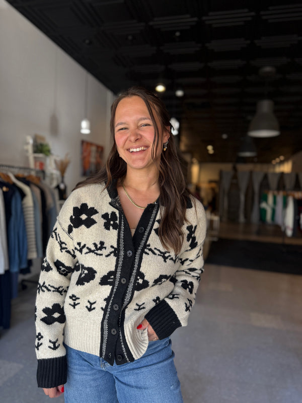 Fleur Cardigan Sweater