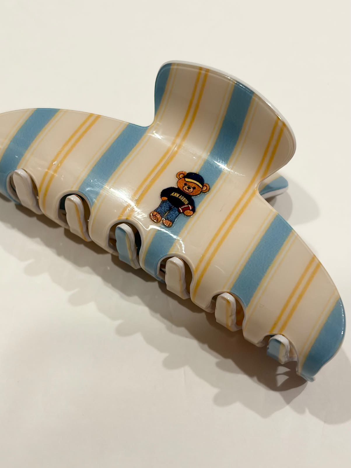 Ann Arbor Striped Hair Claw