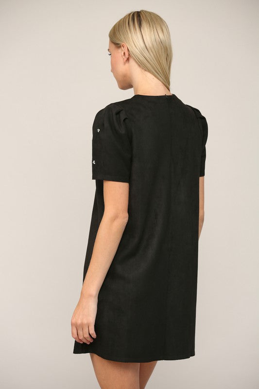 Load image into Gallery viewer, Ann Suede Dress
