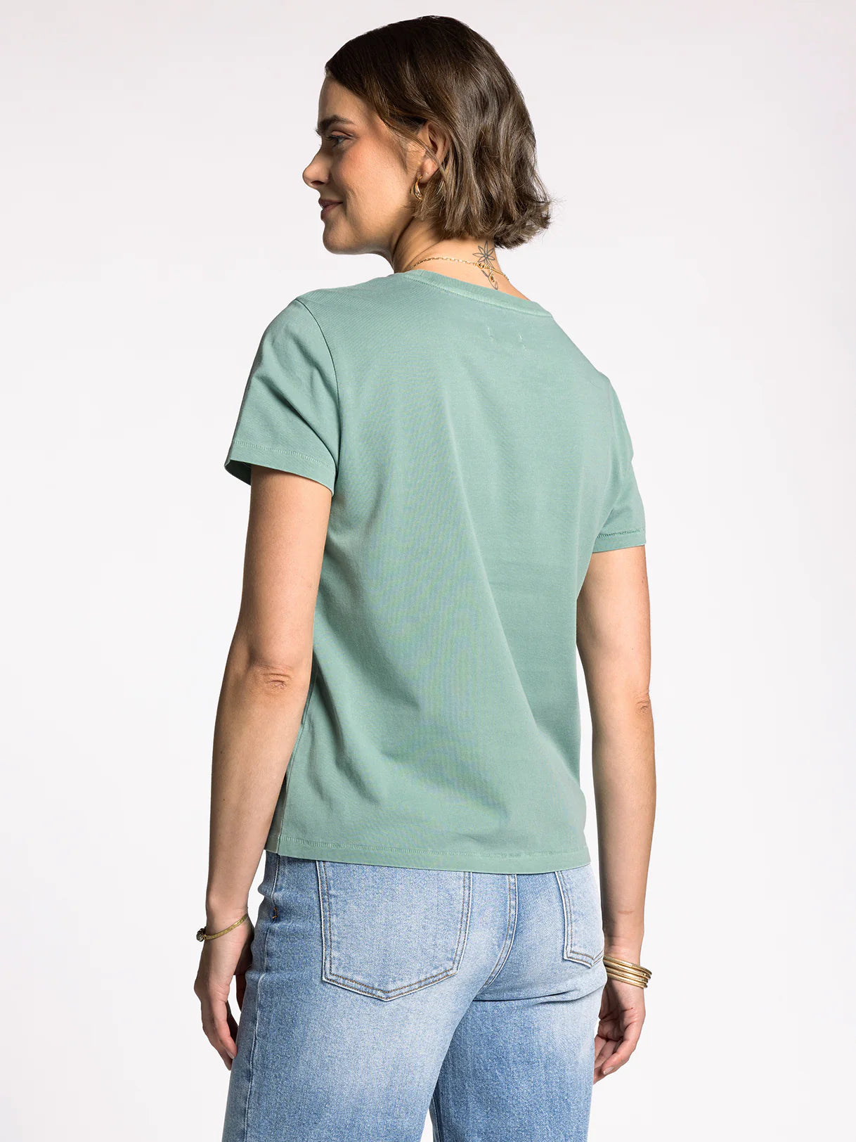 Asher Tee in Sea Pine