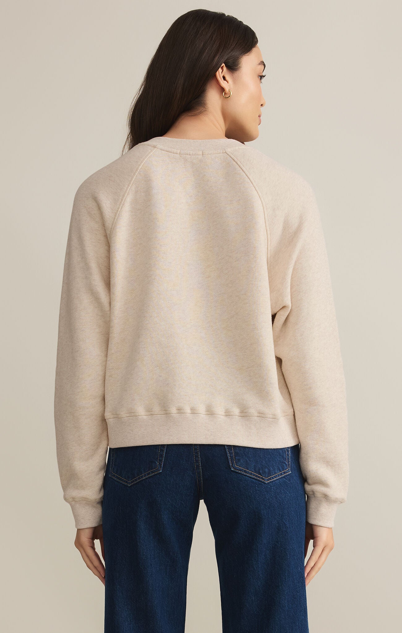 Avenue V-Neck Sweatshirt