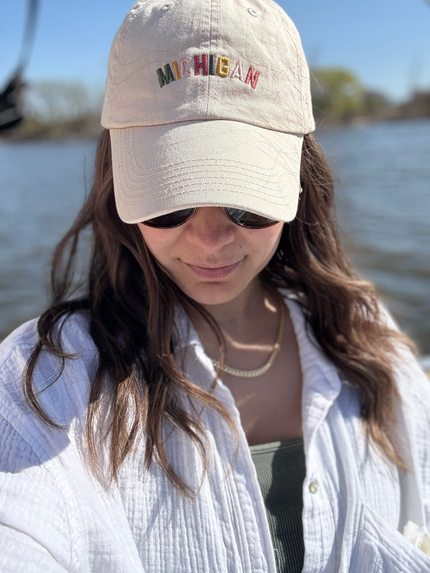 Michigan Tan Ball Cap