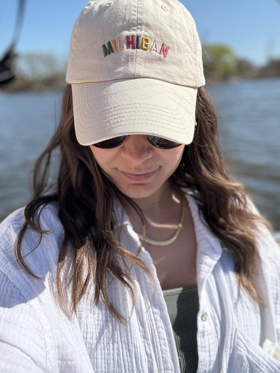 Michigan Tan Ball Cap