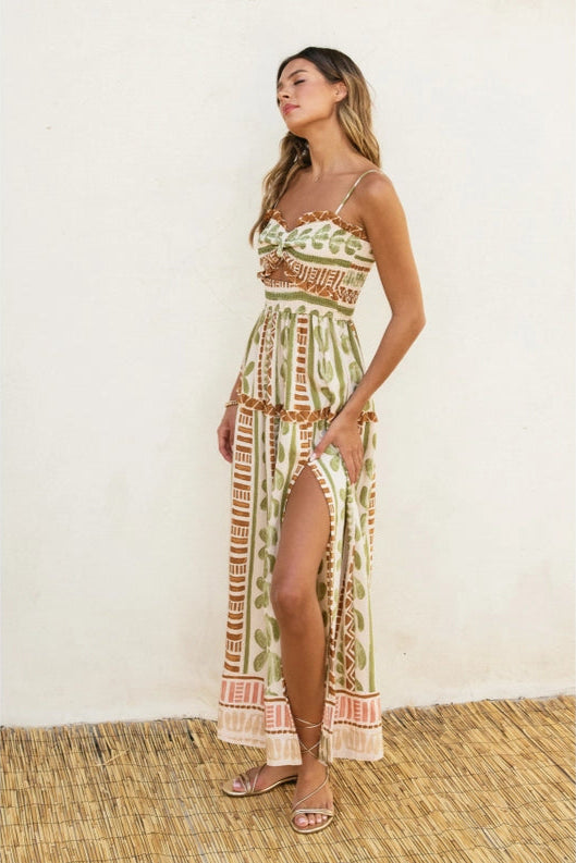 Bahamas Cutout Maxi Dress