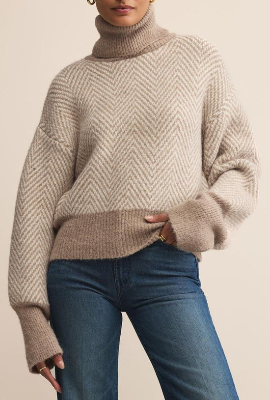 Balkan Funnel Neck Sweater