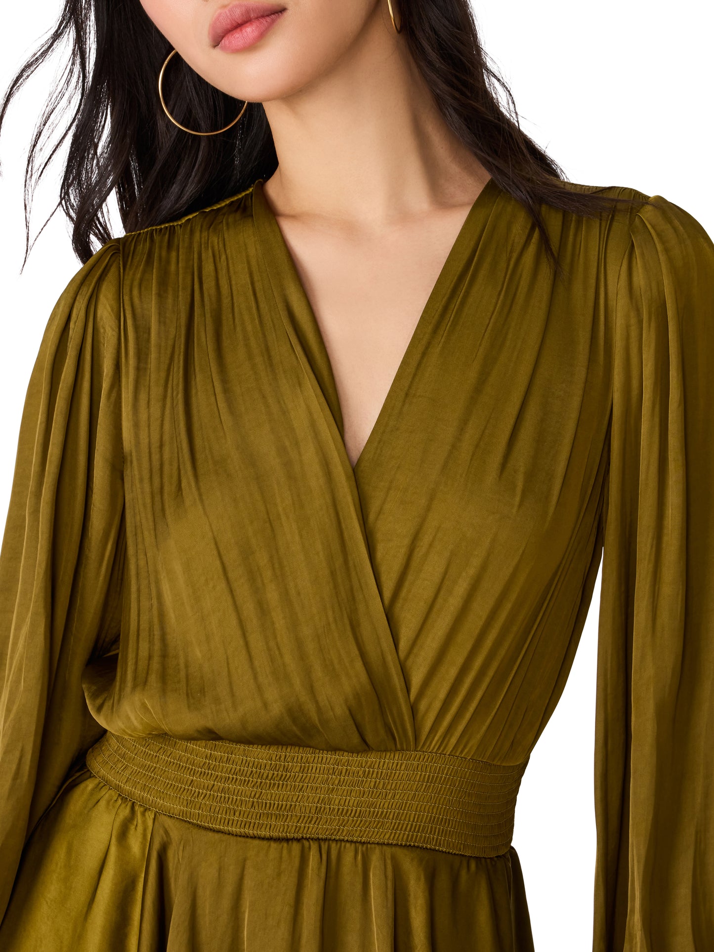 Bei Dress in Fir Green