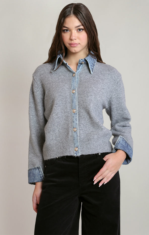 Blue Jean Baby Cardigan
